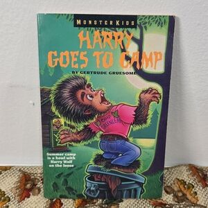 Monster Kids 'Harry Goes to Camp' Book